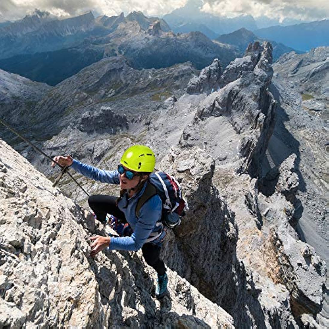ALPIDEX Climbing Helmet – Universal EN12492 Safety Gear for Adults