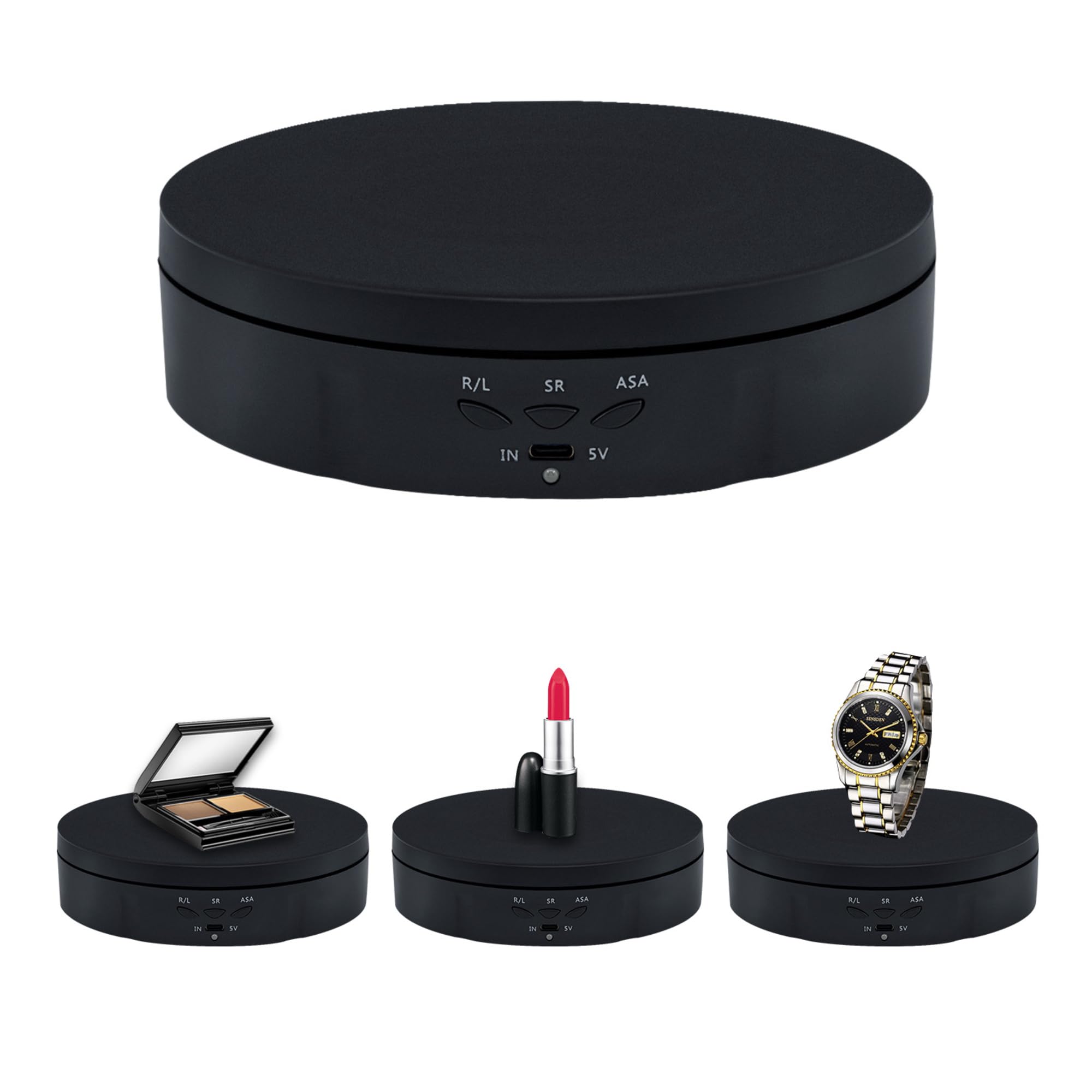Mcbazel Electric Rotating Display Stand – 10KG Load Motorized Turntable