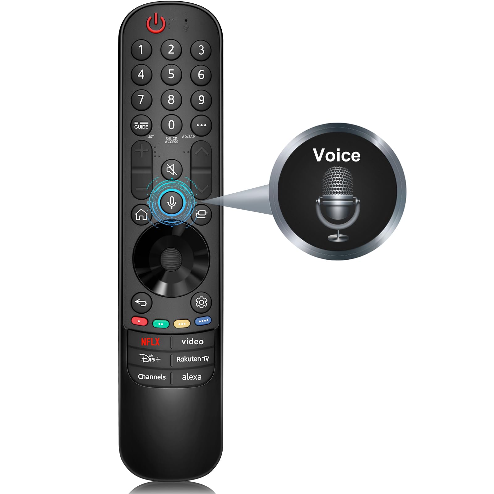 Voice Magic Remote for LG Smart TV – MR20GA MR21GA MR22GA