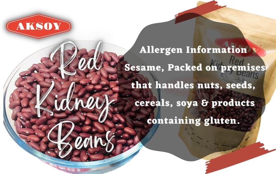 Aksoy Red Kidney Beans – 10KG Bulk Premium Grade Legumes | Jolof Store