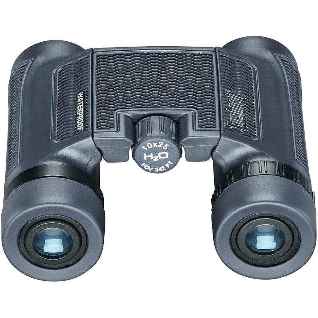 Bushnell H2O 10x25 Compact Binoculars – Waterproof Roof Prism Black