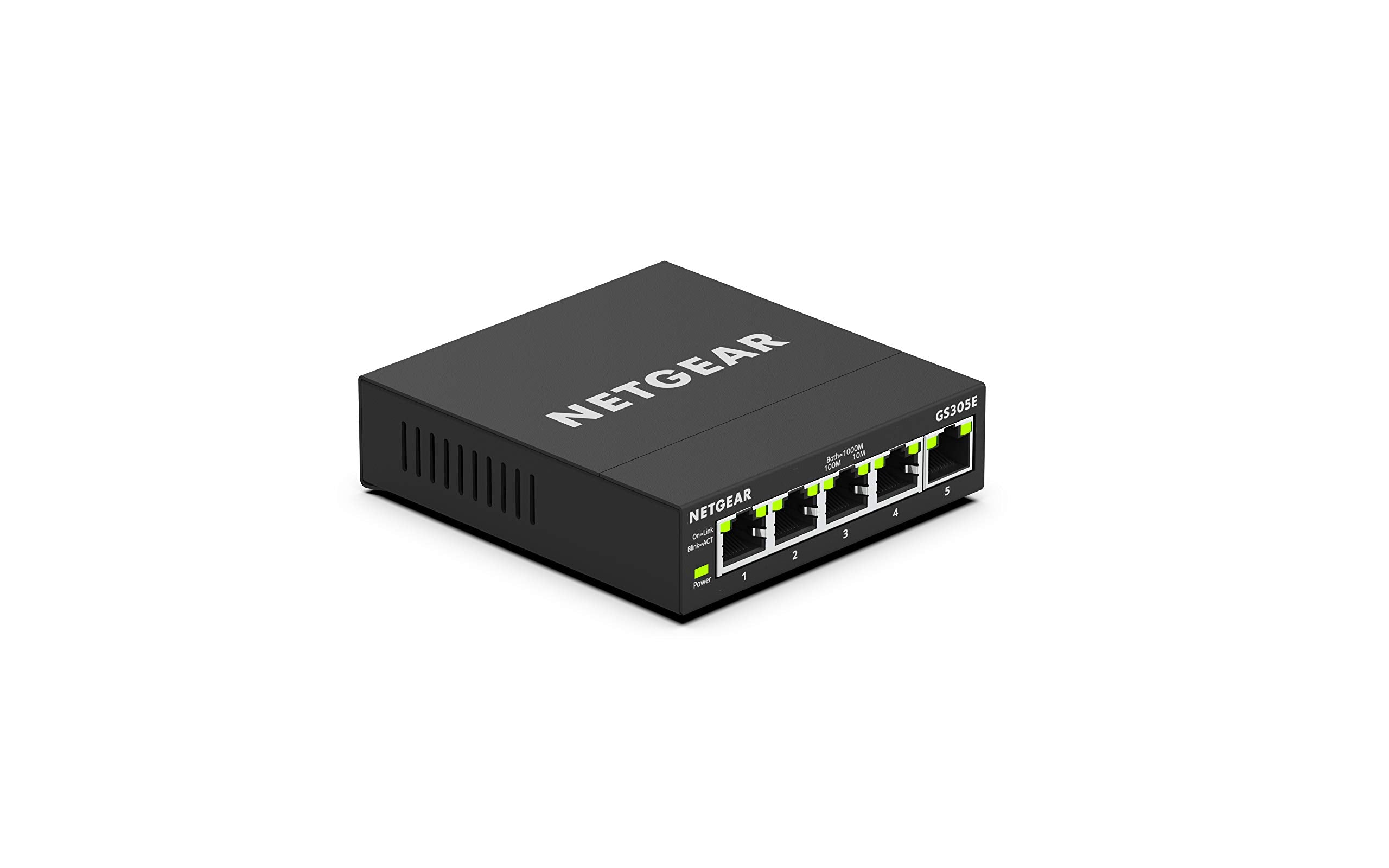 Netgear GS305E 5-Port Gigabit Ethernet Smart Managed Plus Network Switch