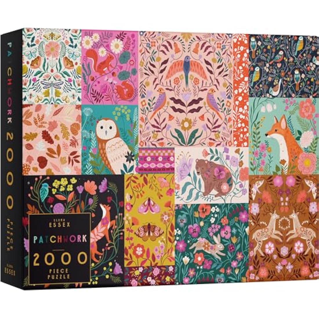Elena Essex Patchwork Jigsaw Puzzle for Adults | 2000 Piece Premium Art