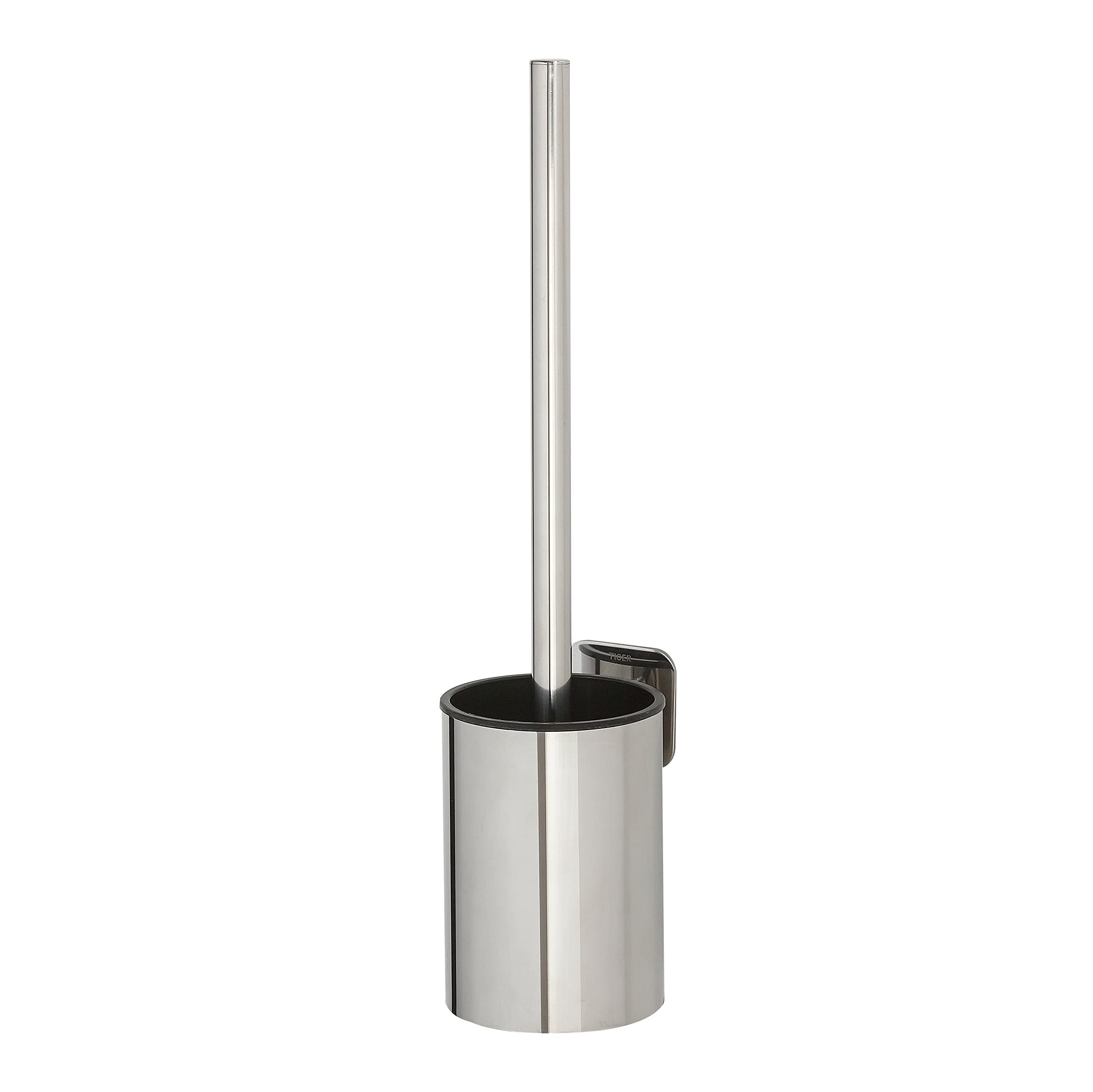 Tiger Colar Toilet Brush and Holder | Polished Stainless Steel | Wall Mounted