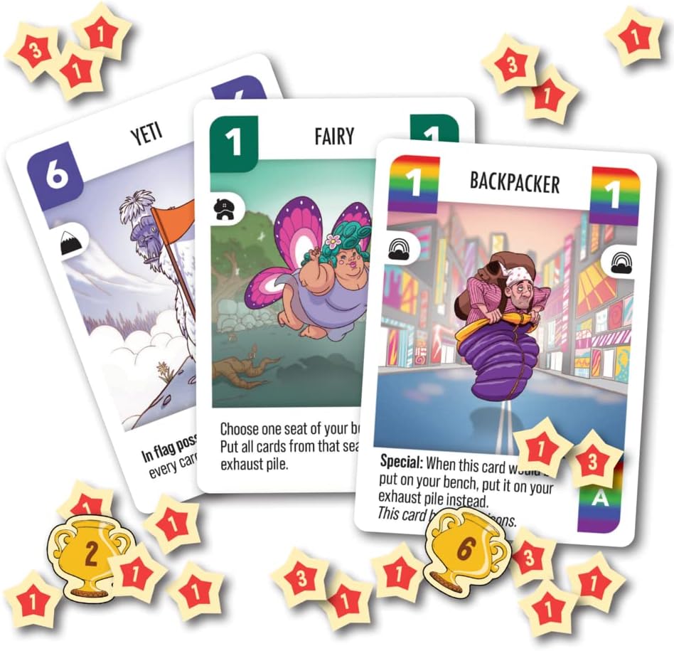 Challengers! Beach Cup Strategy Board Game | Snaps Deck Building