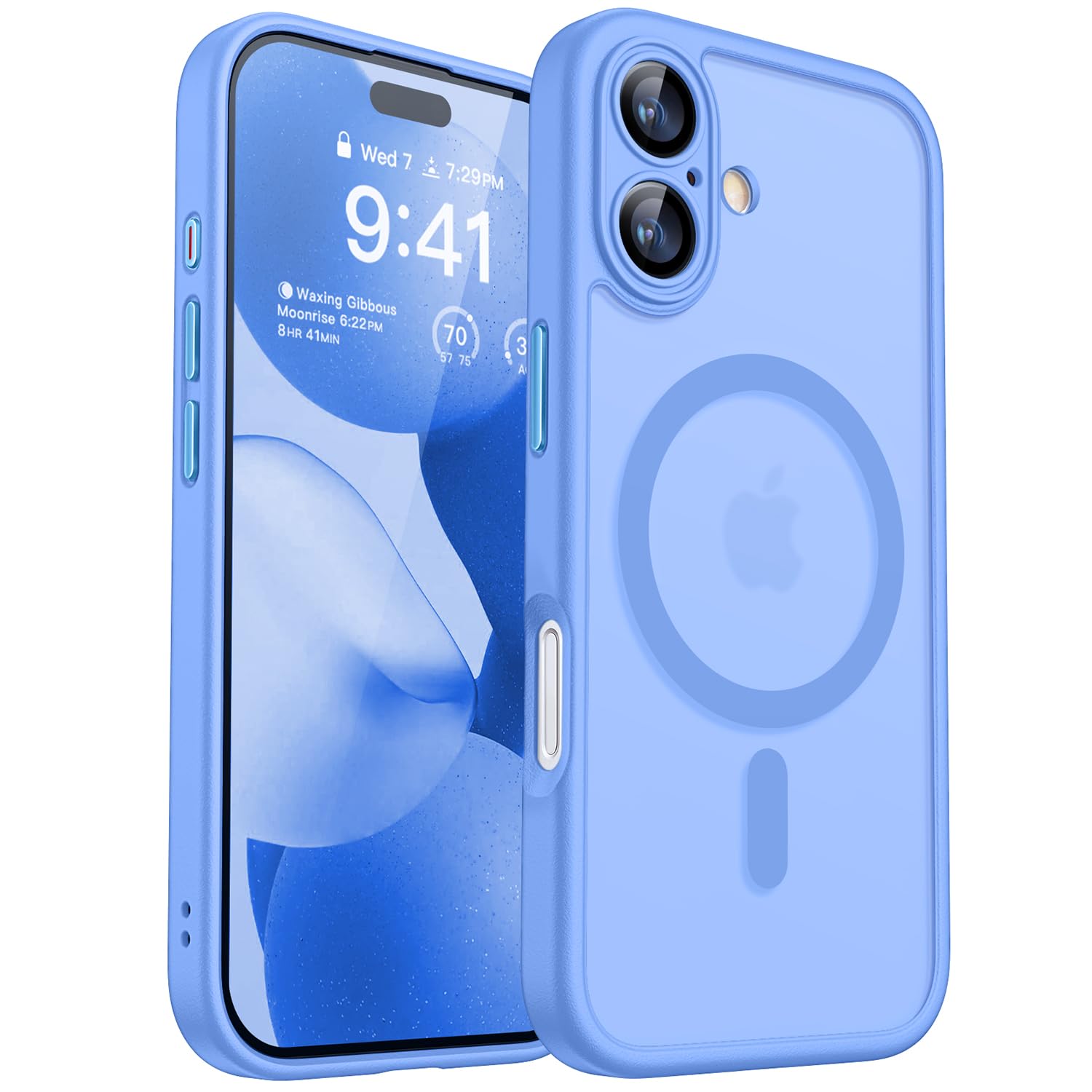 CANSHN iPhone 17 Case – Magnetic MagSafe Matte Shockproof Cover