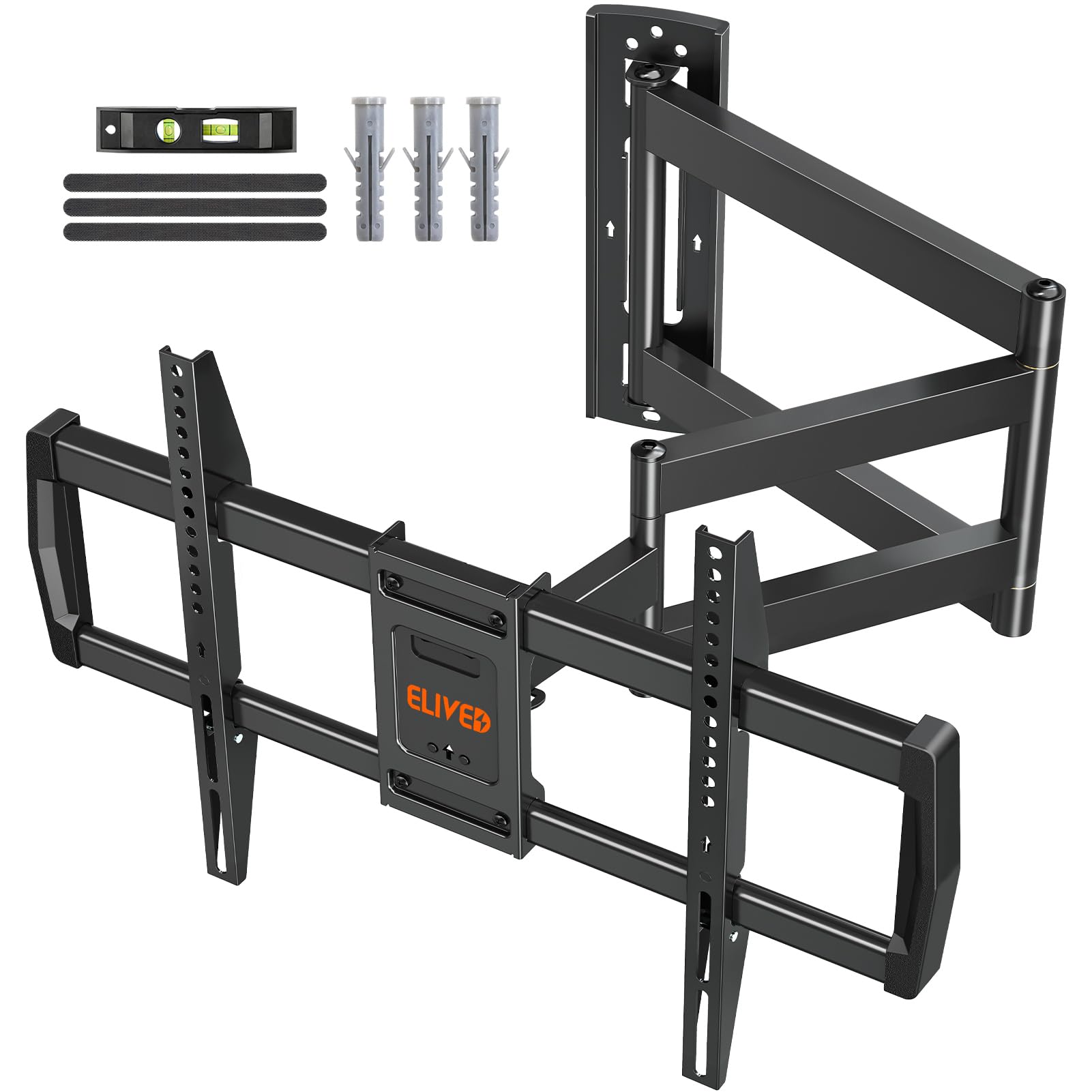 ELIVED Long Arm TV Wall Mount | Full Motion Swivel for 42-75 Inch TVs
