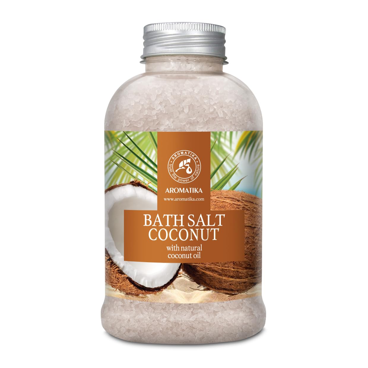 Coconut Oil Bath Sea Salt – Relaxing Muscle Soak, 600g