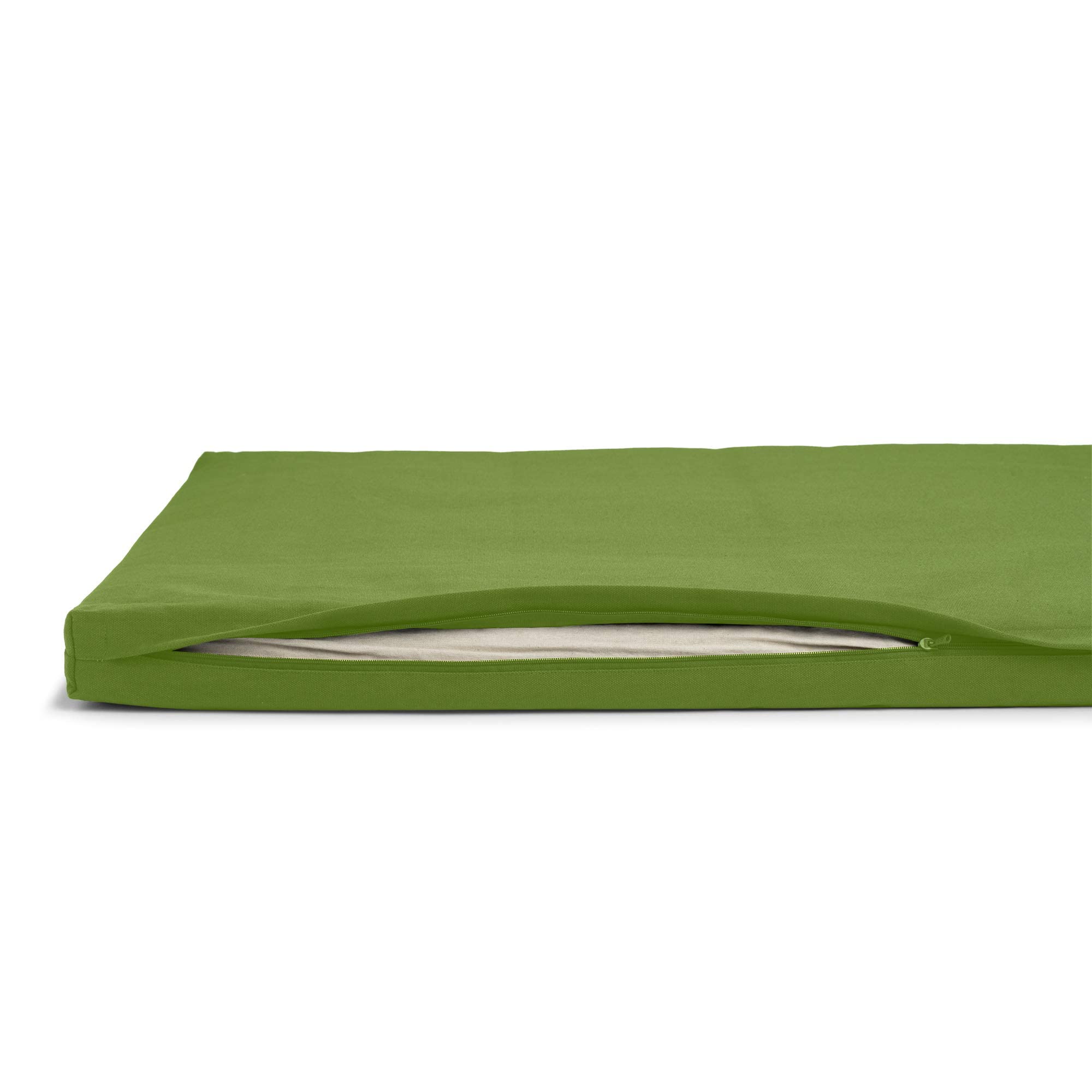 Basaho Zabuton Meditation Mat – Organic Cotton & Recycled Filling (Leaf)