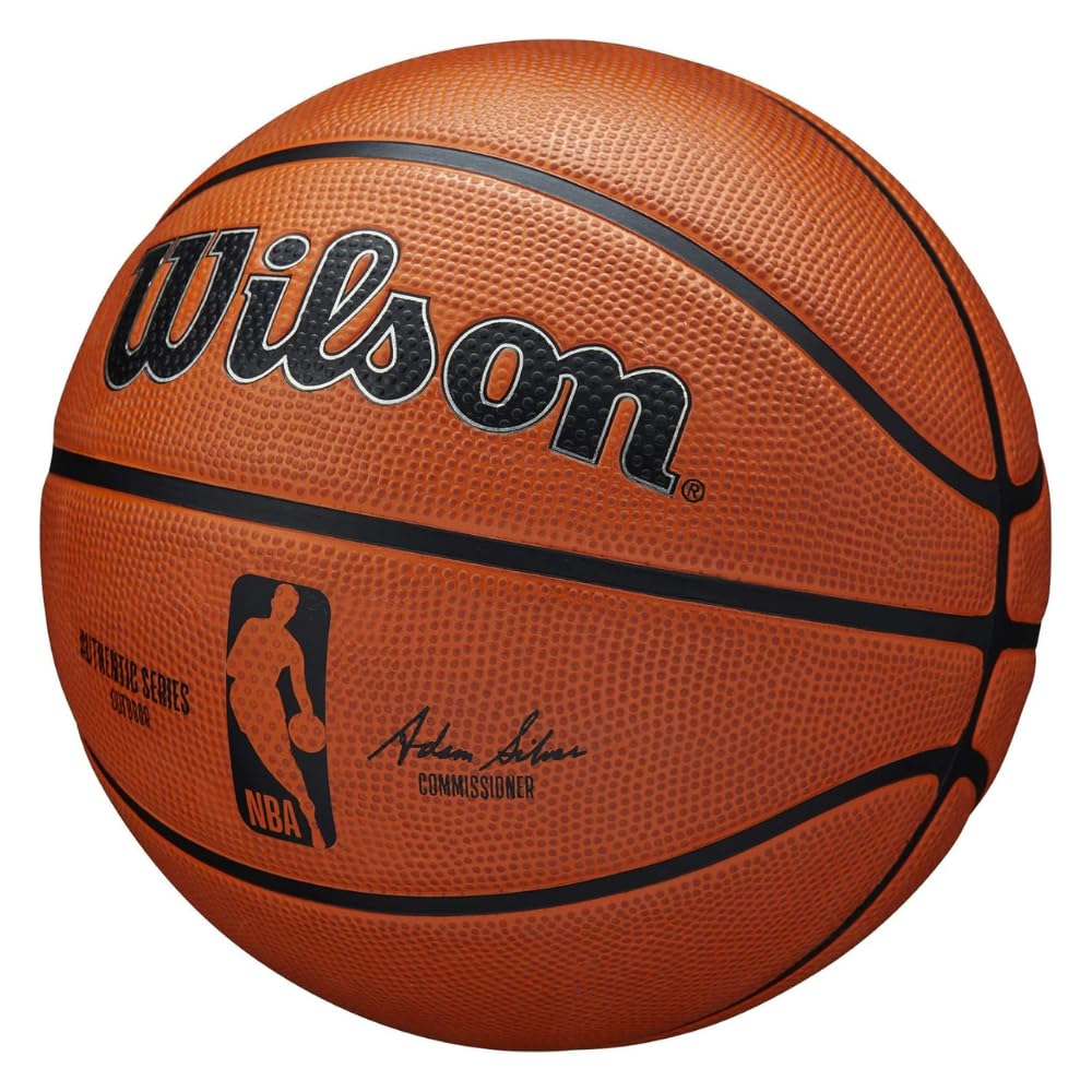 Wilson NBA Authentic Series Outdoor Basketball – Tackskin Rubber – Size 7