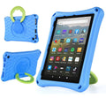 ODQQDO Fire HD 10 Case (13th Gen, 2023/2024) - EVA Shockproof Blue