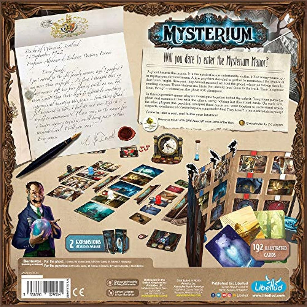 Libellud Mysterium Board Game – Cooperative Mystery Game for Families