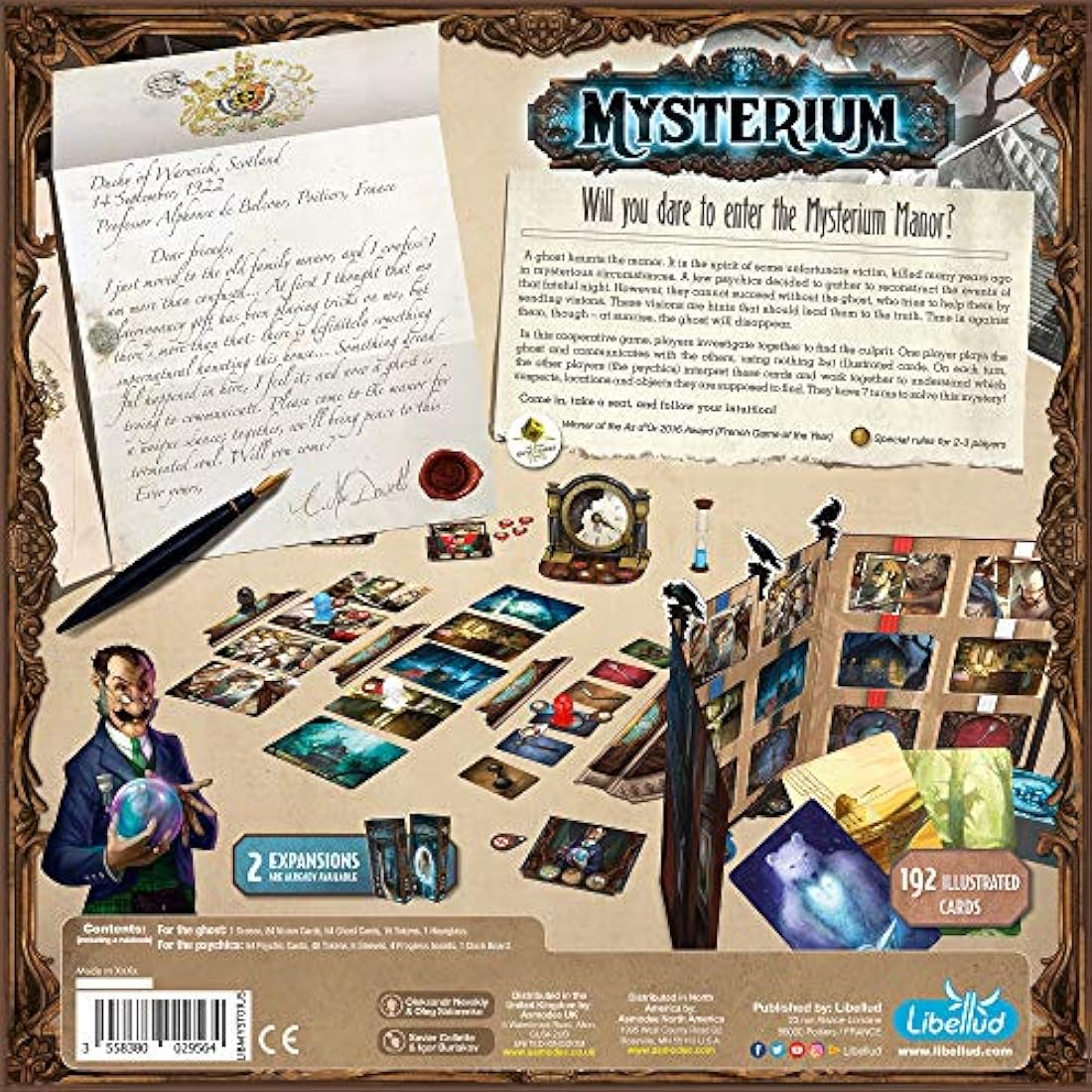 Libellud Mysterium Board Game – Cooperative Mystery Game for Families