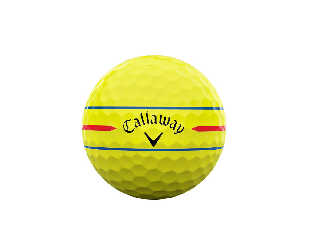 Callaway Chrome Soft 2024 Golf Balls – Yellow 360 Triple Track