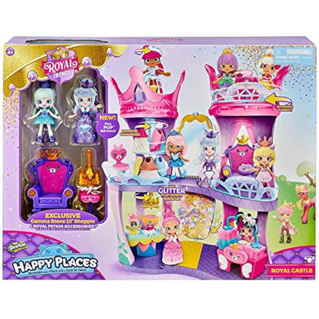 Shopkins Happy Places Royal Trends Castle Playset with Accessories