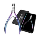 Professional Cuticle Nippers and Pusher Set - Colorful B
