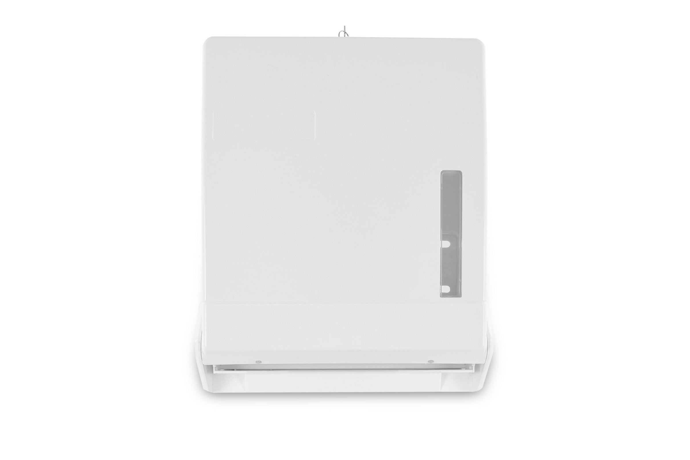 Paper Towel Dispenser – 600 Sheet ZZ/C-Fold, White Plastic