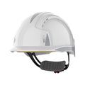 JSP EVOLite Vented Safety Helmet – Lightweight ABS Hard Hat, White