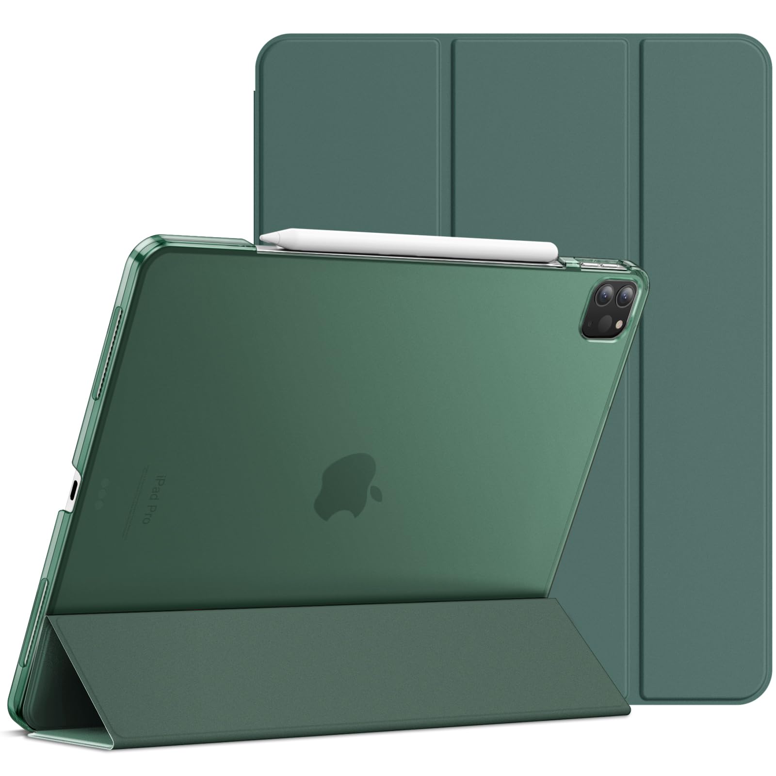 JETech iPad Pro 12.9 Case (2020/2018) | Pencil Compatible - Misty Blue