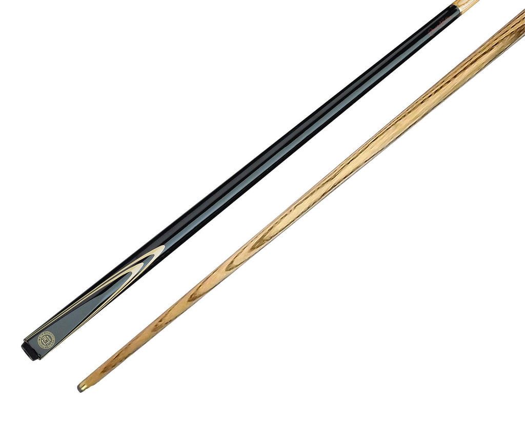 BCE FF200 2-Piece Ash Snooker Cue - 57 Inch Pool Cue with Soft Case