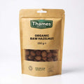 Thames Organic Raw Hazelnuts – Non-GMO & Vegan – Resealable Bag, 250g