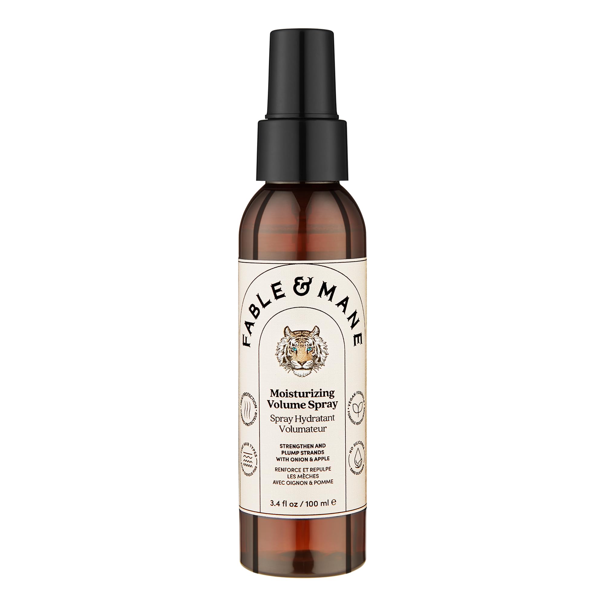 Fable & Mane Root Lift Volumizing Spray | Heat Protection for Fine Hair
