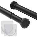 GOOWIN Extendable Shower Curtain Pole | 80-127cm Rust-Resistant Tension Rod