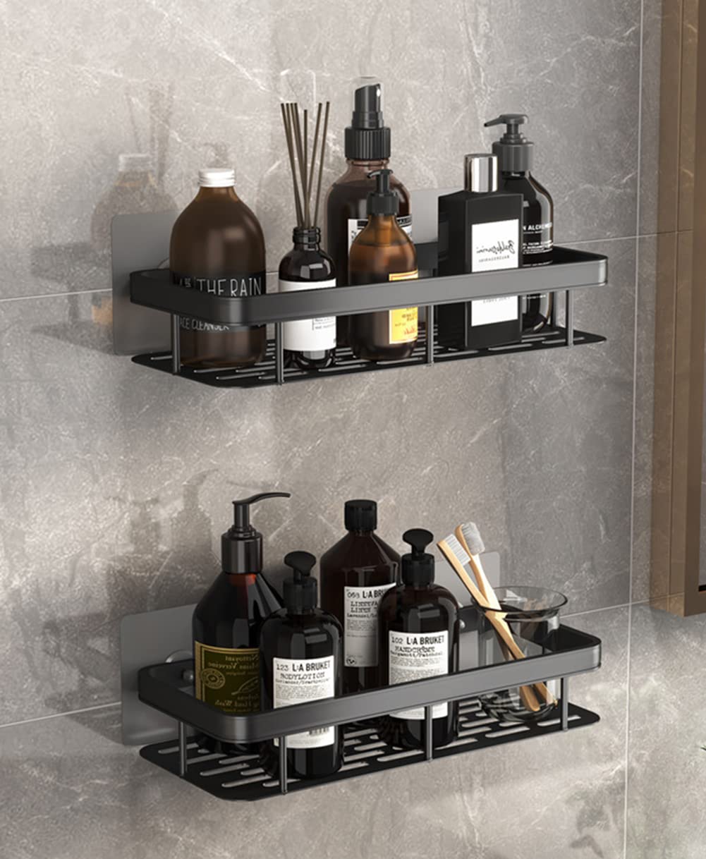 Shower Caddy – 2 Pack Rustproof Adhesive Bathroom Shelves