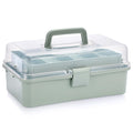 IGNPION 3 Tiers Craft Stackable Storage Box，Plastic Tool Dividers Organiser - image 1