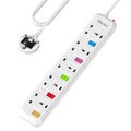 Mscien 5 Way Extension Lead | Surge Protected Power Strip – 1M