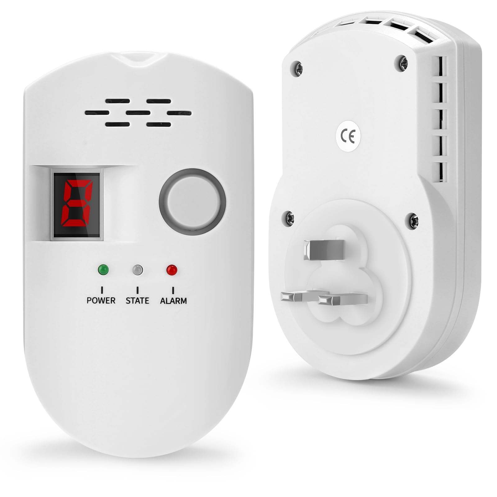 Natural Gas Detector | Plug-in Propane & Methane Leak Alarm
