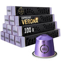 Verona Nespresso Compatible Pods – 100 Medium Roast Arabica