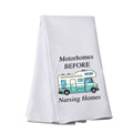 Funny RV Kitchen Towel – Motorhomes Waffle Camping Gift