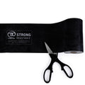 Fitness Mad Resistance Band Roll – Strong Latex 15m x 15cm – Black