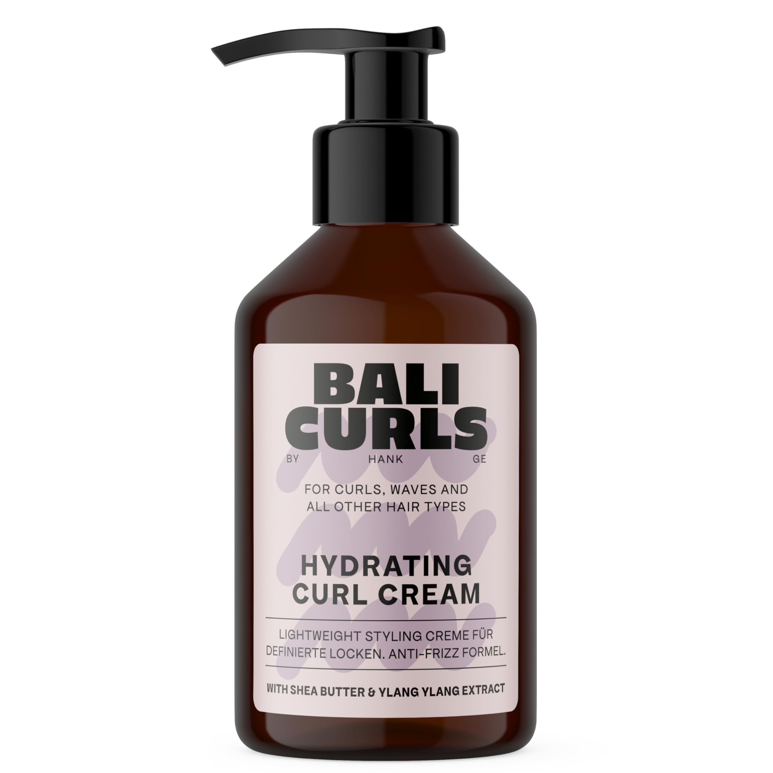 Bali Curls Hydrating Curl Cream – Vegan Shea Butter & Coconut Oil - 150ml