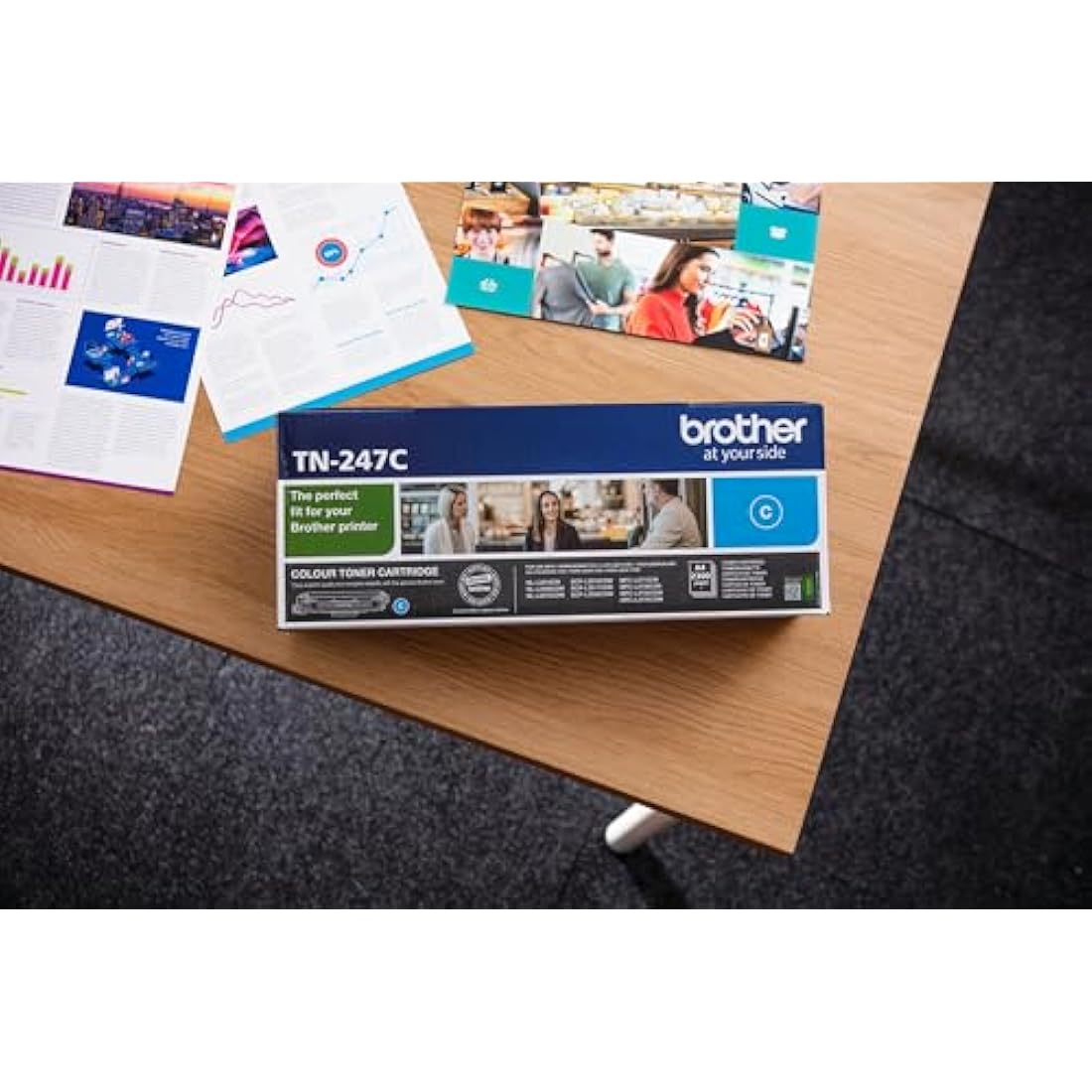 Brother TN-247C Cyan High Yield Toner Cartridge – Genuine Supplies