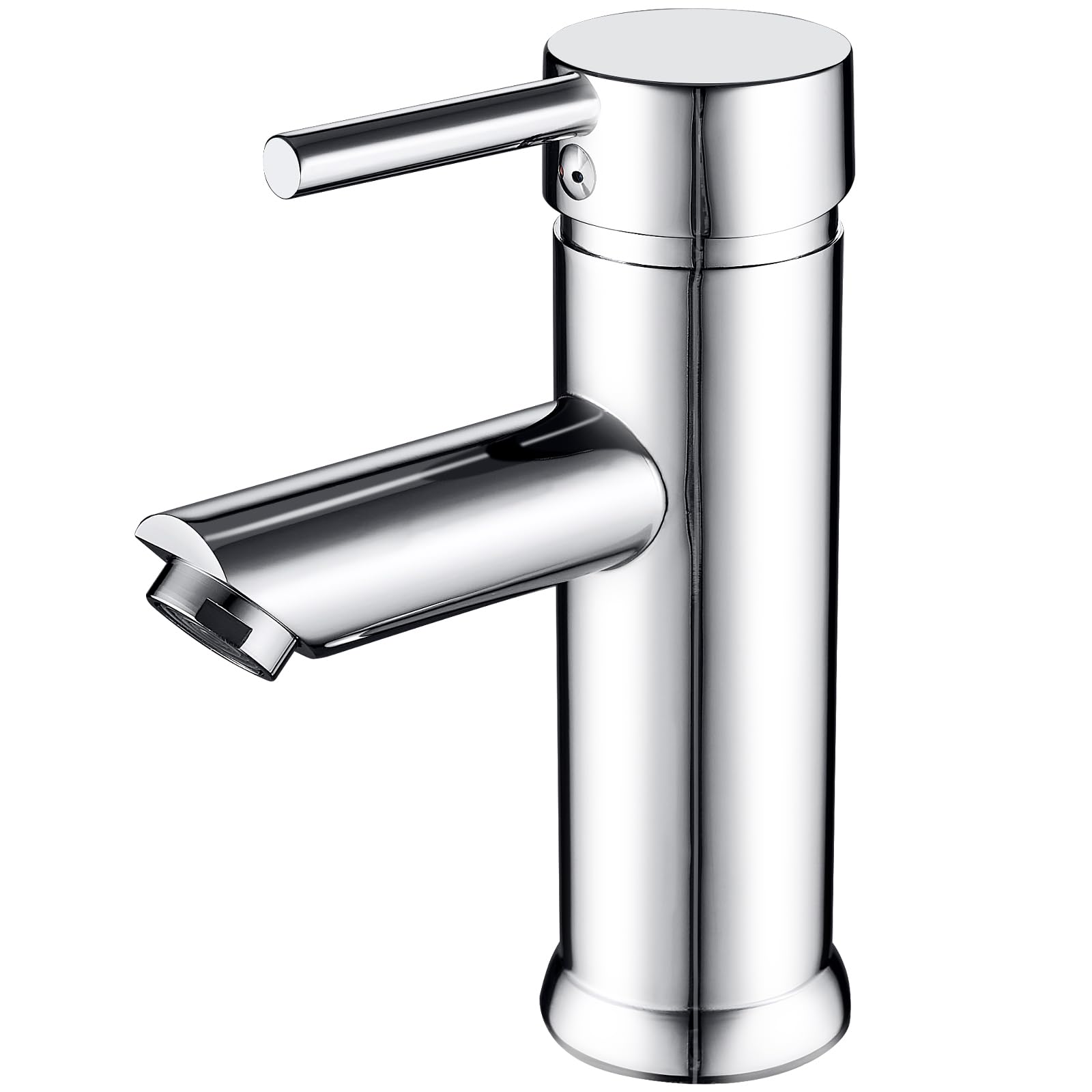 Kisimixer Basin Tap Mixer – Modern Chrome Stainless Steel Sink Tap