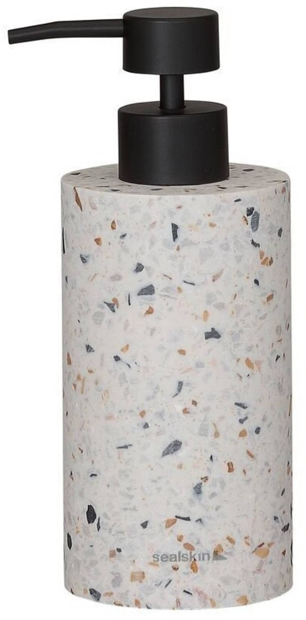 Sealskin Blend Soap Dispenser – 260ml Freestanding Terrazzo Stone