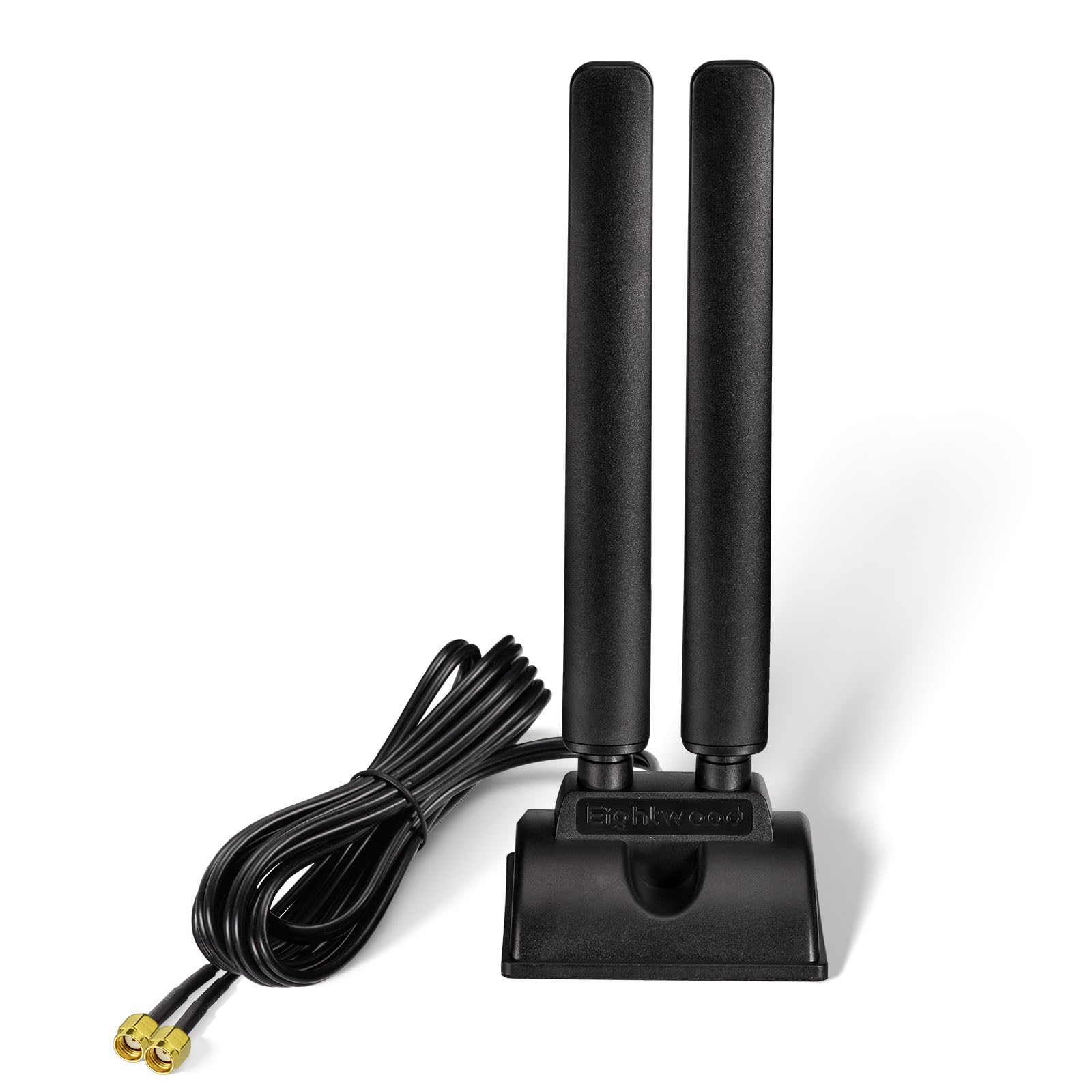 Eightwood WiFi 6E Tri-Band Antenna – RP-SMA Male Network Router Adapter