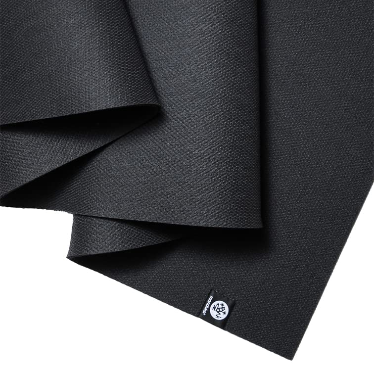 Manduka X Yoga Mat – 5mm High-Density Cushioned All Purpose Mat, Black