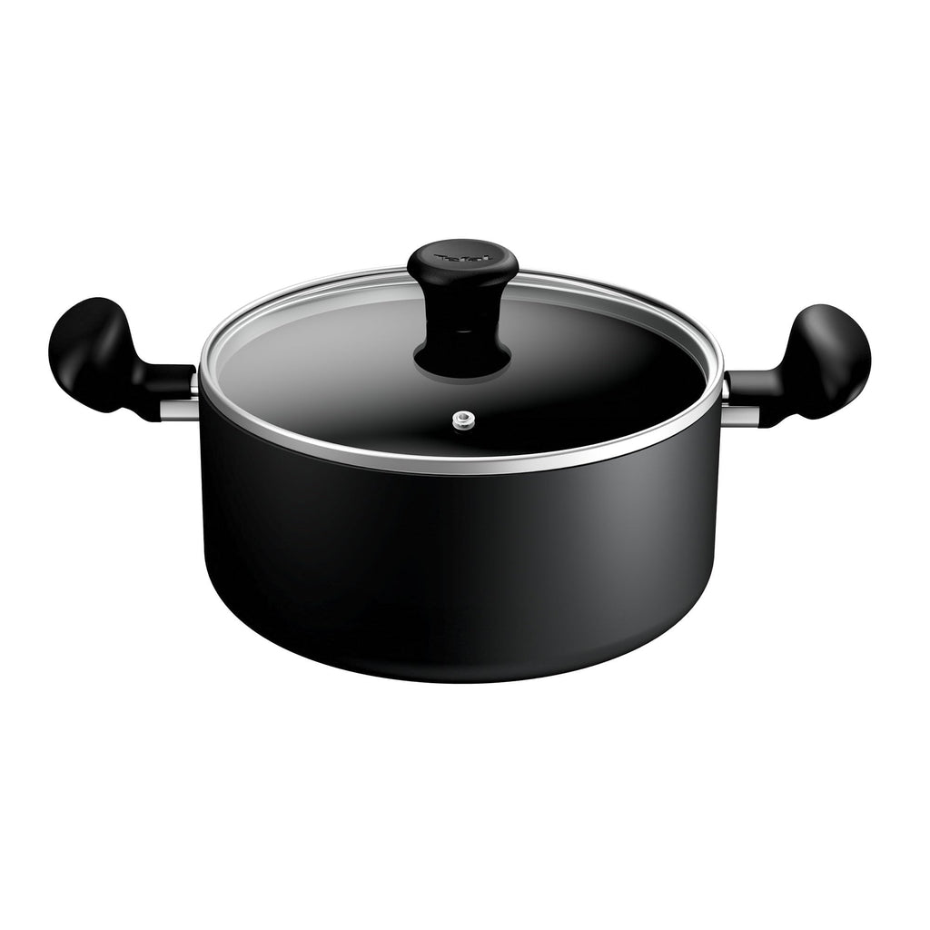 Tefal Titanium Essential Non-Stick Stewpot with Lid - 24cm
