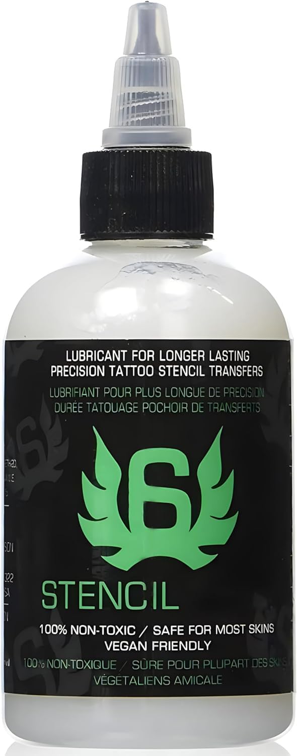 Tattoo Stencil Transfer Gel – 8oz Vegan Professional Solution