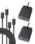 Adaptake 45W USB C Super Fast Charger [2 Pack] for Samsung Galaxy