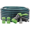 Draper 30m Garden Hose and Spray Gun Kit | Heavy Duty Reinforced PVC