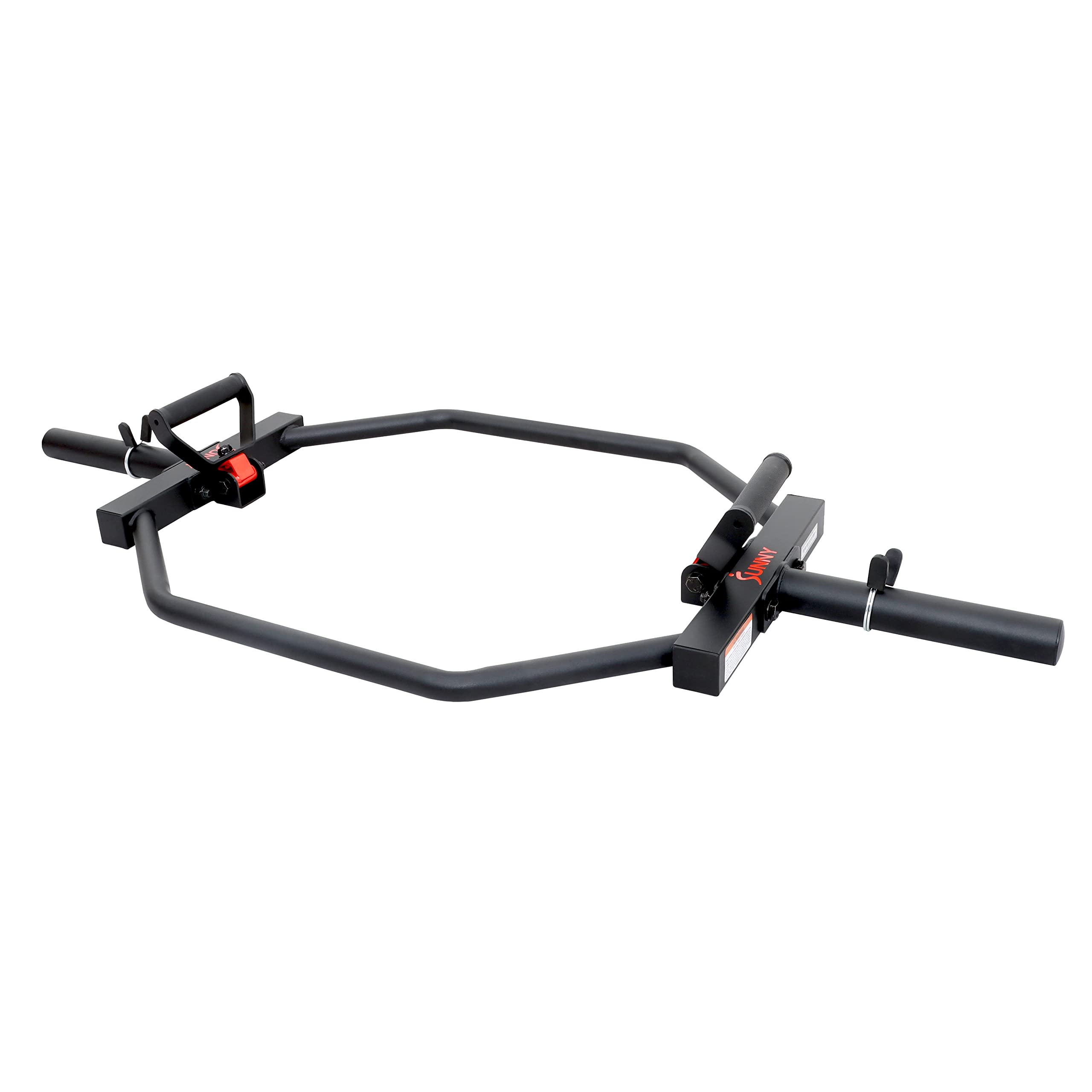 Sunny Health & Fitness Olympic Hex Trap Barbell - 400 LB Capacity