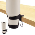 Jolof Store 2-in-1 Desk Cup Holder | Anti-Spill Clamp with Headphone Hook