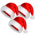 Santa Hat for Adults – Luxury Red Velvet & Plush Christmas Hat