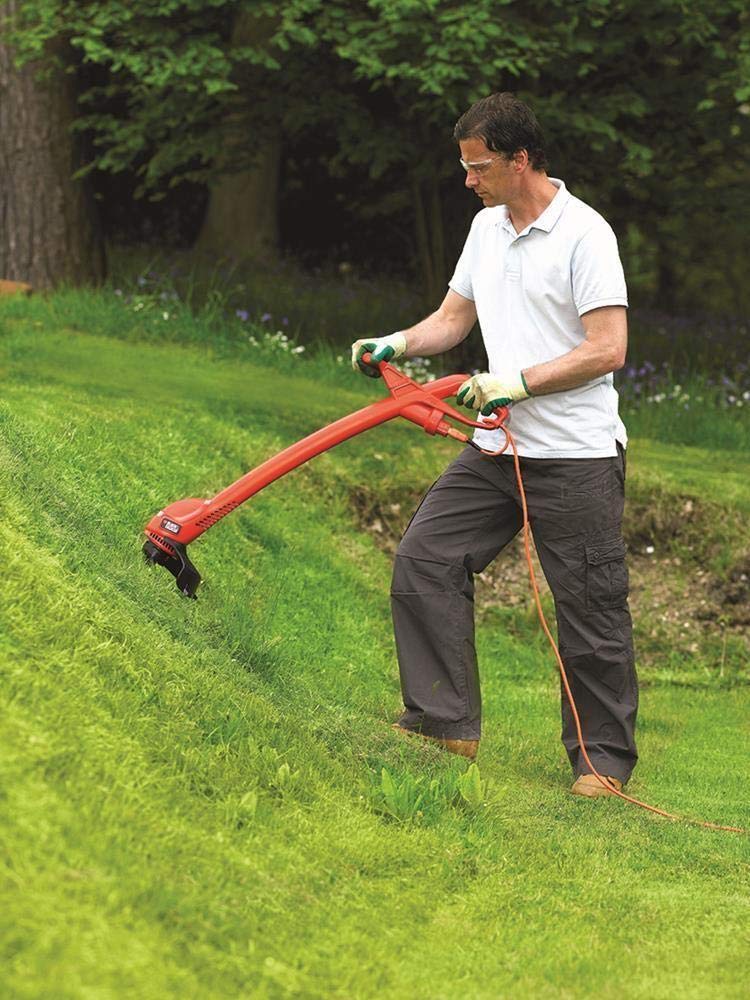 Black + Decker GL360SB Rotary Lawnmower – Manual Garden Grass Trimmer