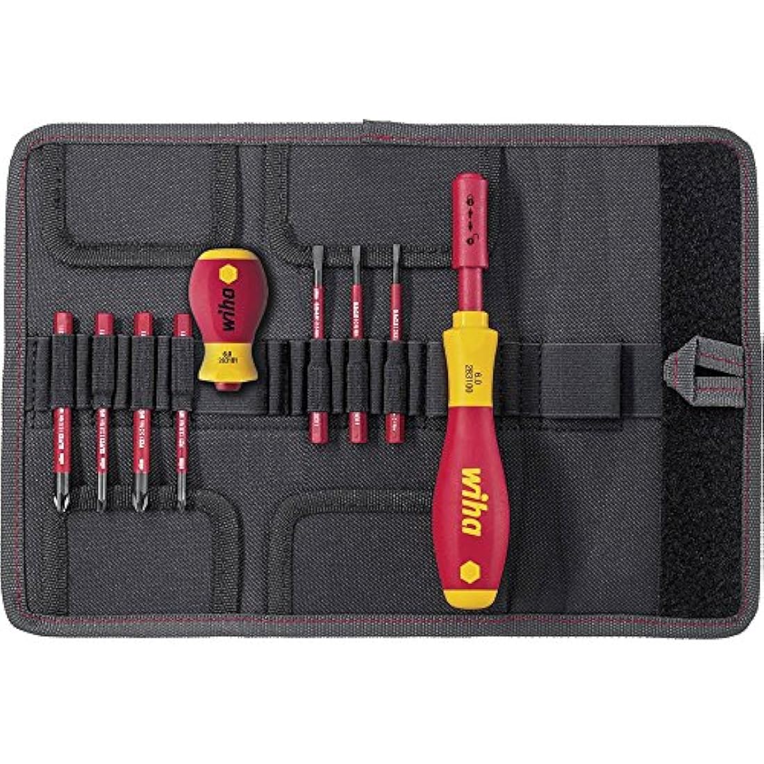 Wiha 9pc slimVario Insulated Screwdriver Set | VDE Certified Electrician Tools