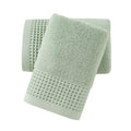 Cotton Hand Towels – 2 PC Waffle Weave Set, Green